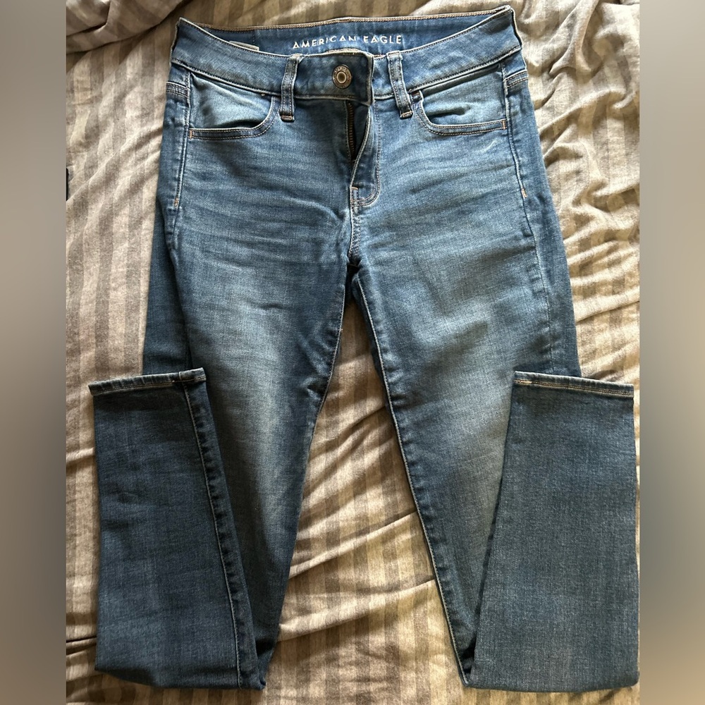 American Eagle Outfitters Medium Blue Jeggings